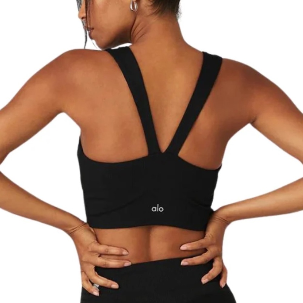 Alo Soft ribbed bra tank